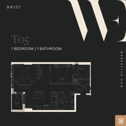 Comfort, convenience and style live in harmony in the T05. Claim this one-bedroom for yourself by connecting with our team. Instagram post from @westedgeseattle on July 14, 2024 13:42:04pm