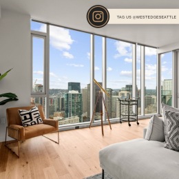 What does penthouse living look like to you? Show us by snapping a pic and tagging us for a chance to be featured on our socials. 🤩 Instagram post from @westedgeseattle on July 21, 2024 13:23:06pm